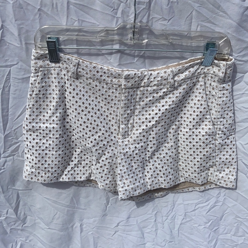 White Lace Shorts